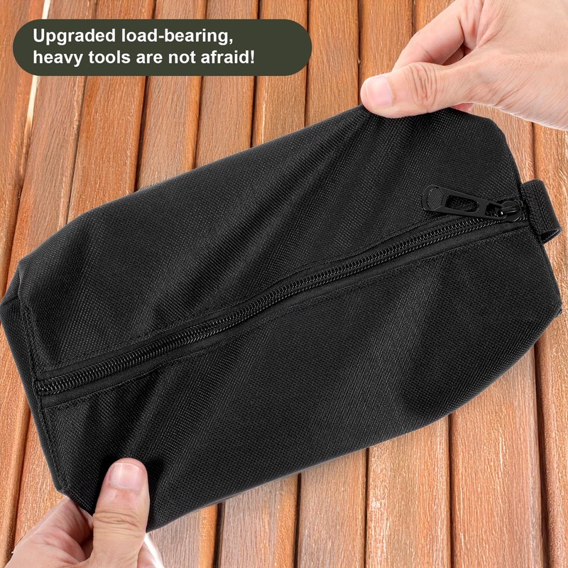 TIESOME 2 Pack Tool Pouch Bag, Utility Multipurpose Tool Bags