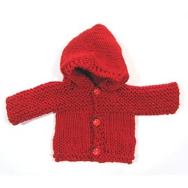 KSS Copper Unisex Hooded Baby Sweater/Jacket ((Preemie up to 9 Months) SW-885, 696,923 and 907) (XS/preemie)