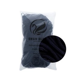 filati italiani Swan Black, 500 g and Assortment of Accessories for Bags (Blue)