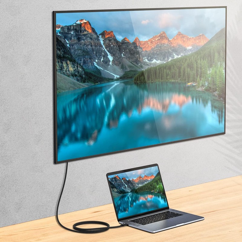 Tek Styz PRO 100W Dual PD/USB-C/8K Cable Compatible with Sony