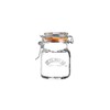 Kilner Square Clip Top Spice Jar, 70ml, Transparent 01651 (0025.460)
