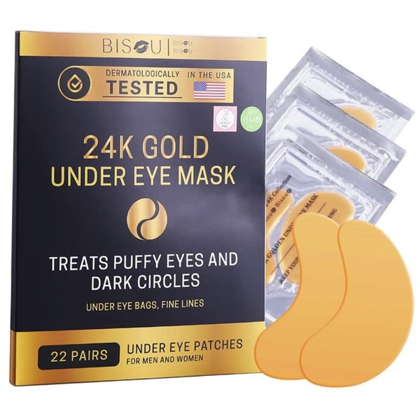 24K Gold Under Eye Patches , Eye Mask ,Eye Patches
