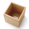 Tissue Box Cover, Square Tissue Box Holder, Bamboo Facial Paper