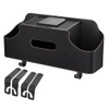 LONGAIXIN Car Tissue Case, Car Storage Box, Seat Back, Multi-functional,