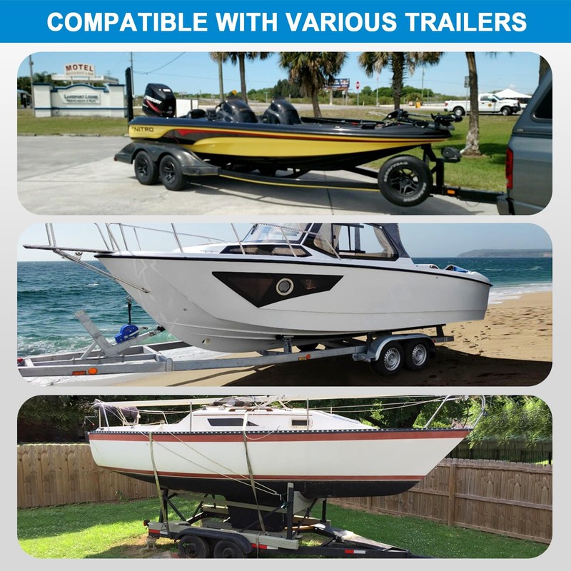 VEPURLT Adjustable Boat Trailer Guide-on Alloy Steel Boat Trailer Side