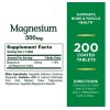 Oxido De Magnesio De Alta Potencia 500mg 200 Tab