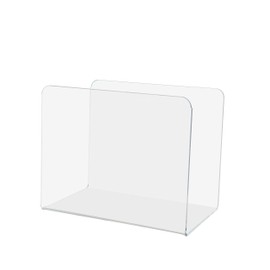 Napkin Holder Stand Clear Acrylic Upright Tabletop Picnic or Home Space Saving Countertop Display Organizer by Marketing Holders