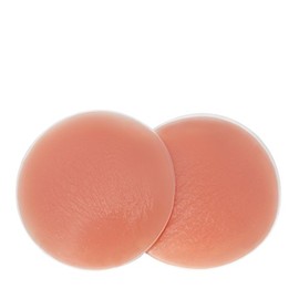 Sodacoda Damen Runde Po Push-Up Extra/Ersatz Silikon Einlagen für Shapewear Unterhosen - 360g/Paar (Beige)