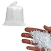 White 1.5 Cubic Booster Bean Bag Small Polystyrene Bead Cavity