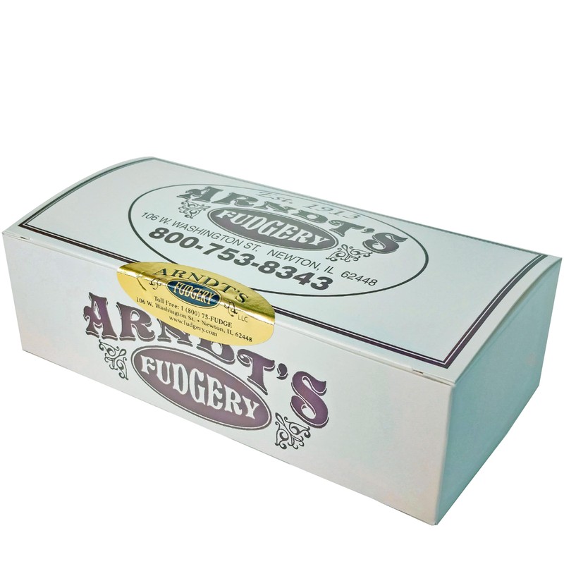 Home Made Creamy Fudge - 1 Lb Box Vanilla Pecan