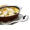 COMIART Stainless Steel Soup Spoon Set of 6, Asian Japanese