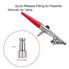 ABEST Airbrush quick disconnect coupler release fitting Adapter with 4