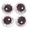 Darice, 4 Piece, Bloodshot Foam Eyes