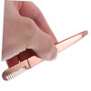 Healeved 2pcs Stainless Steel Eyebrow Tweezers Comb End for Women