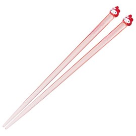 Skater AAD45 Sanrio My Melody Acrylic Chopsticks 8.3 inches (21 cm) with Mascot