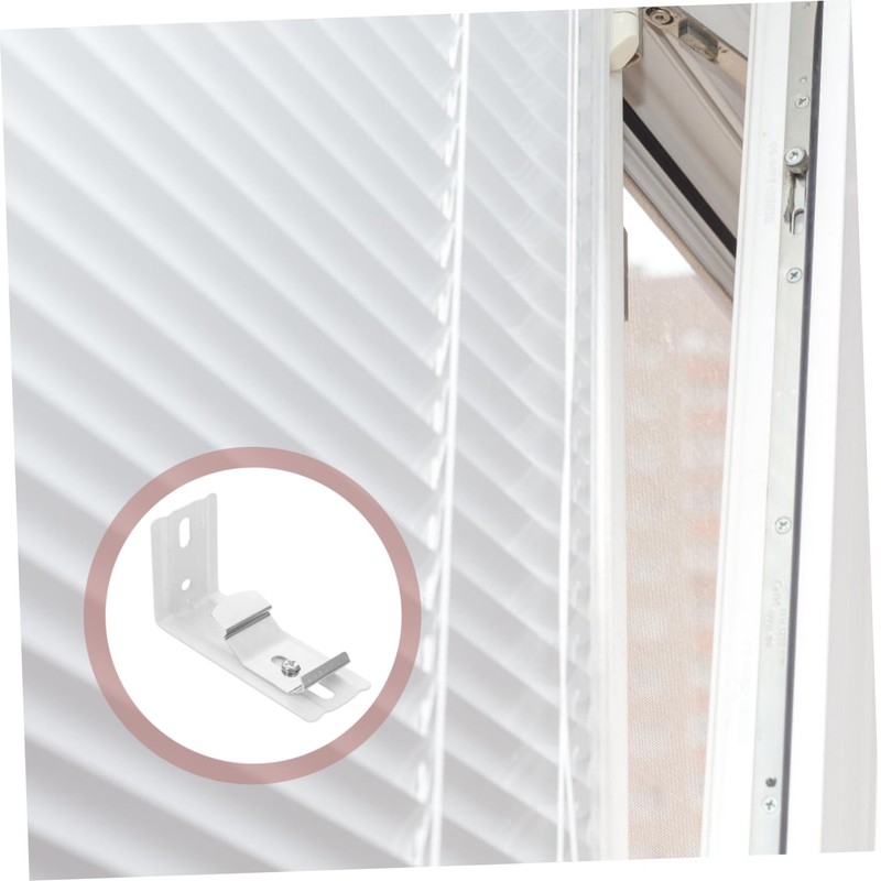 TEHAUX Window Blind Hardware Parts Vertical Blind Bracket Clamps Secure
