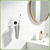 XNDGURE Traceless Suction Cup Toothbrush Holders Wall Mounted Toothbrush Holders