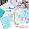 Xqumoi Axolotl Sticky Note A5 Notebooks Pens Stationary Set -