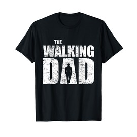 The Walking Dad Father Gifts Man Dead Retro Vintage Men Fun T-Shirt