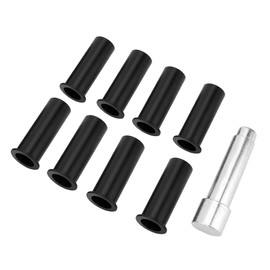 Jk Delrin Door Hinge Bushings,Tj Door Hinge Bushings,Hinge and Pin Kits,Door Hinge Bushings Kit,8pcs Door Hinge Pin Liners Bushings Kit Fit for Wrangler JKU 07 18 2 Door