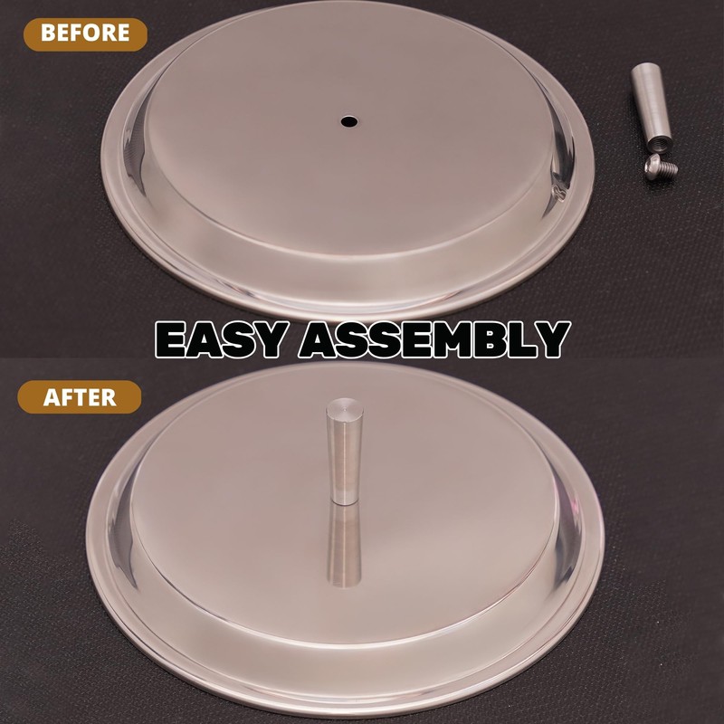 FirePit Lid for Solo Stove Mesa, Mesa XL. Tabletop Firepit