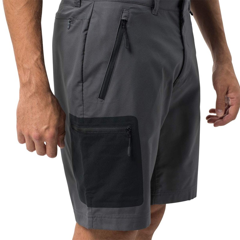 Jack Wolfskin Active Track Men's Shorts, Grey (dark iron), 35
