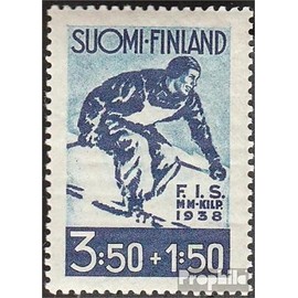 Finland 210 unmounted mint/never hinged ** MNH 1938 Ski-Races (Stamps for collectors) Winter sports (skiing/ice hockey/bobsleigh ...)