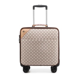 Monica Muse Classic Boarding Travel Box Luggage, 16 inch, Fashionable Premium Trolley with TSA Lock & Spinner Wheels, Wear Resistant and Drop Resistant, Large Capacity Carry-On Cabin Bag