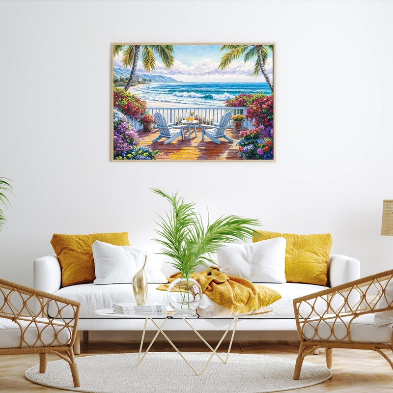 Seaside Lifestyle Jigsaw Puzzles for Adults 1000 Jigsaws Coastal Beauty