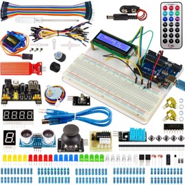 Miuzei Beginner Electronic Craft Starter Kit for Arduino Compatible with R3 Mega2560 and R3 Nano (Electronic Japanese Manual Included)