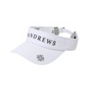 St Andrews 042-5987252 Continuous Classic Unisex Sun Visor (Adjustable Size)