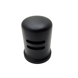 Thrifco 4405942 Dishwasher Air Gap Cap (Skirted) - Matte Black
