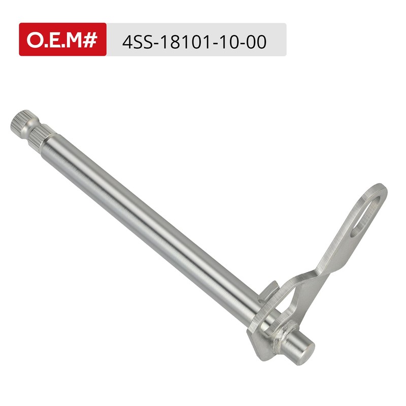 JAVIK Shifter Shaft Assembly Fit for Yamaha YZ125 1996-2004,O.E.M# 4SS-18101-10-00