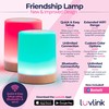 LuvLink Friendship Lamp v2 Extended WiFi Range - Simple Bluetooth