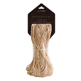 Yokota DARUMA SASAWASHI 01-4110 Wool Yarn, Medium Thick, Col.1, Beige, 0.9 oz (25 g), Approx. 16.9 ft (48 m), 5 Ball Set