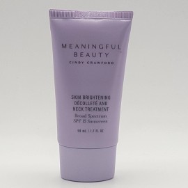 Meaningful Beauty SKIN BRIGHTENING DECOLLETE NECK TREATMENT 1.7oz /50mL Exp 2026