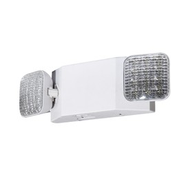CM MZY Emergency Lights with Battery Backup,Commercial Emergency Light,Two Adjustable LED Light Head Emergency Lighting Fixtures,120V/277V AC, UL Certified,1 Pack