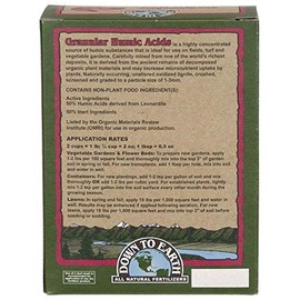 Down to Earth Organic Granular Humic Acids Fertilizer Mix, 1 lb