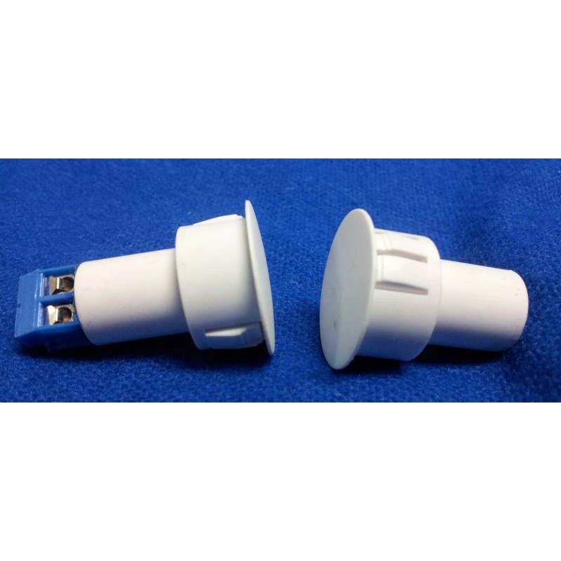 Quick-Switch 10 Terminal Recessed Door Window Burglar Alarm Switch Reed