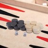 32Pcs Two-Tone Game Chess Piece, Roundness Draughts and Checkers and
