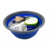 SAMMART 7.5L Collapsible Tub - Collapsible Dish Tray - Portable