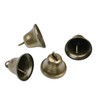 Ciieeo 35pcs Bronze Bell Hand Held for Decoration Ornaments Christmas