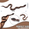 Rubber Snakes Fake Snake Rattlesnake - Realistic Keep Birds Away