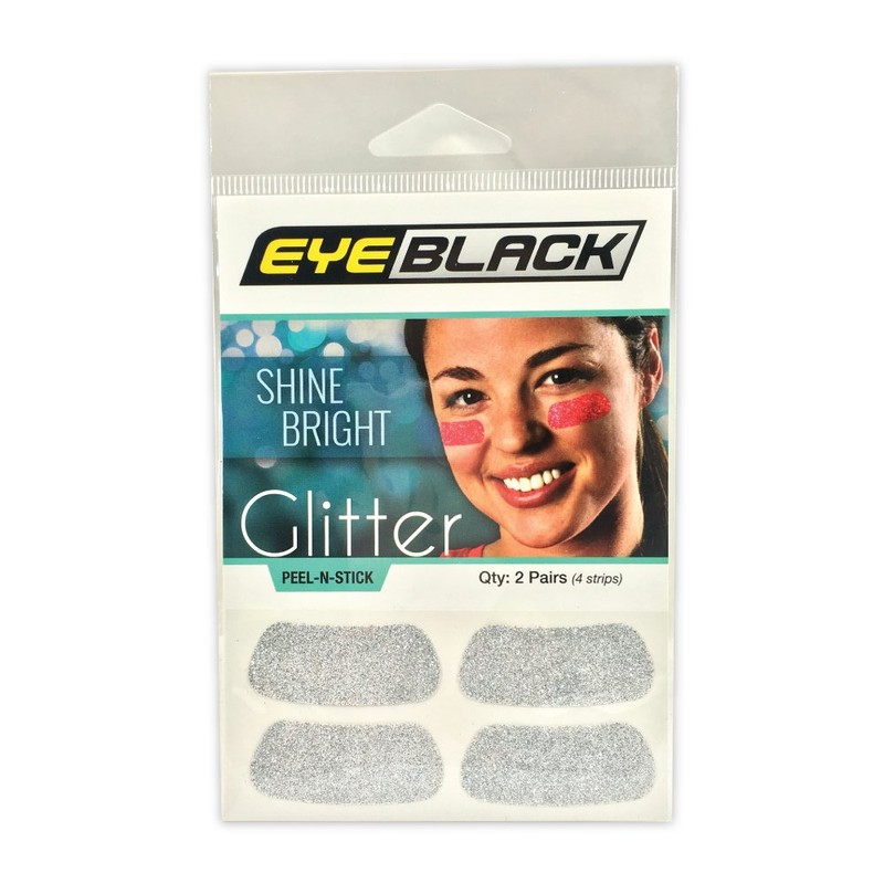 EyeBlack Under Eye Colorful Glitter Strips | Football, Baseball, Softball,