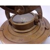 Brass Alidade Decorative Telescope 4" with Base Compass Gifts (5