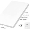 Screwless Blank Wall Plates 1-Gang Blank Switch Outlet Electrical Cover