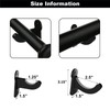 Cosmos 1 Set Acrylic Baseball Bat Wall Mount Holder Stand