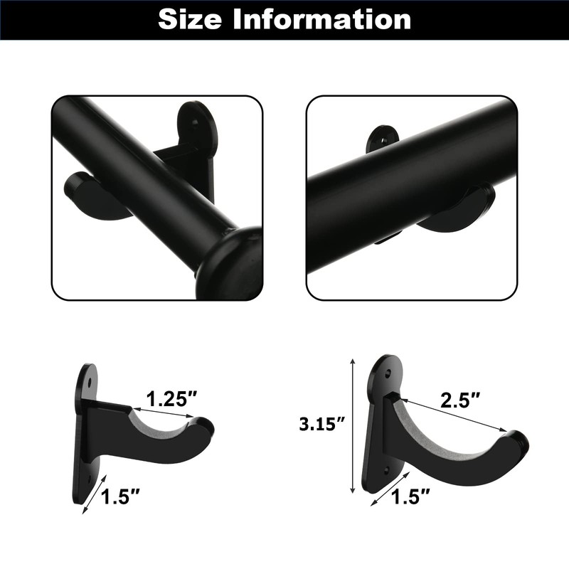 Cosmos 1 Set Acrylic Baseball Bat Wall Mount Holder Stand