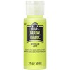 FolkArt Glow in the Dark Acrylic Paint (2 Ounce), Matte