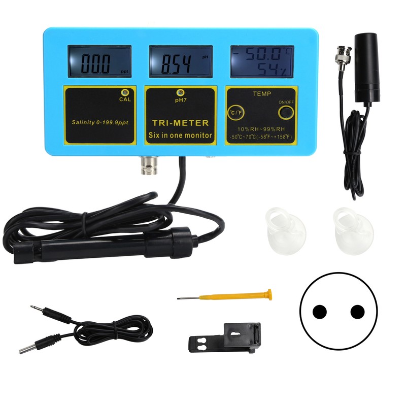 4 in 1 Water Quality Test Pen PH Salinity Meter